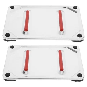  2 Stück Eisen Isolierunterlage Hitzebeständiger Bügelschutz Haushaltsmatte - Bild 1 von 12