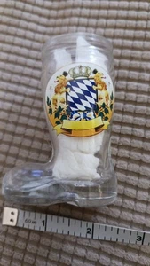 1,5 Unzen, Bier BOOT SHOT Glas, 3" hoch, Deutsches Bayrisches Wappen, Party, Oktoberfest.03 - Bild 1 von 4