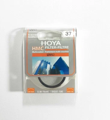 Photography Camera UV Filter Hoya HMC Ultraviolet 37mm Lens GIFT20 ID FI01 - Image 1 of 3