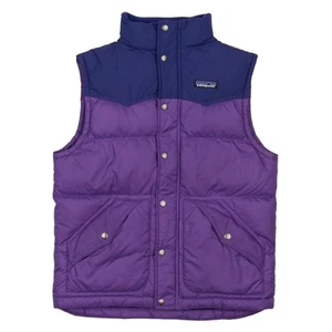 Patagonia Kids Down Puffer Vest Purple Size S / 8 - Picture 1 of 6