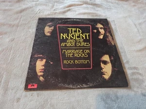TED NUGENT AND THE AMBOY DUKES-MARRIAGE ON THE ROCKS 1976 Vinyl Record- Untested - Picture 1 of 5
