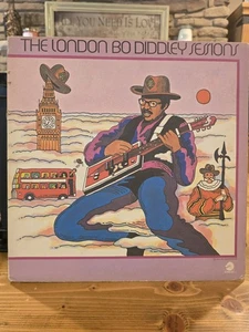 The London Bo Diddley Sessions LP (1973) 1st US Press Vinyl CHESS RL VG/VG - Picture 1 of 9