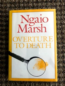 Overture to Death by Ngaio Marsh, British Reprint Hardcover Edition, Like New - Bild 1 von 5
