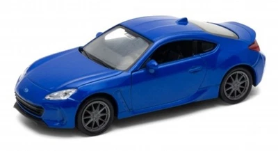 Welly Subaru BRZ Blue Metallic 1:34 1:39 Scales 4.5 Inch US IMPORT DUTIES PAID - Image 1 of 4