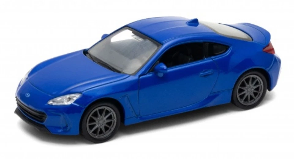 Welly Subaru BRZ Blue Metallic 1:34 1:39 Scales 4.5 Inch US IMPORT DUTIES PAID - Image 1 of 4