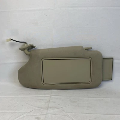 Nissan Altima Coupe 2008-2013 parasol conductor lado izquierdo iluminado beige tostado Foto 1 de 4