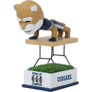 Cosmo The Cougar BYU Cougars Push-Up Counter Bobblehead NCAA College - Picture 1 of 1