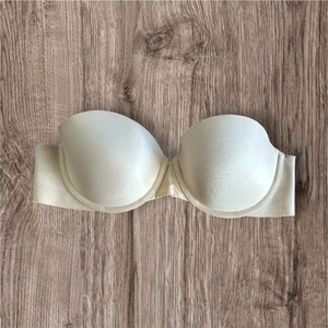 Sujetador con aros sin tirantes SPANX Up For Anything talla 32C beige champán sin correas - Imagen 1 de 6