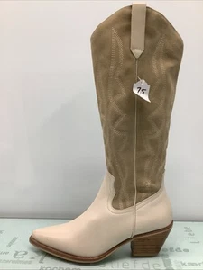 Coconuts by Matisse Alpine Western Boot Ivory Women Size 7.5M, Preowned. - Picture 1 of 14