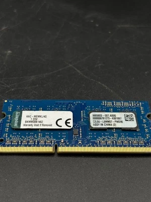 RAM KINGSTON 4GB DDR3L 1600 - Image 1 of 2