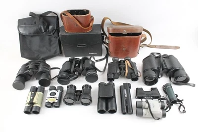 Assorted Vintage Binoculars of Various Brands and Magnifications Job Lot - Image 1 of 4