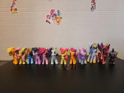 Hasbro My Little Pony My Busy Books Lot of 12 Figures - Image 1 of 4