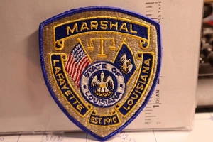 police patch MARSHALL LAFAYETTE LOUISIANA - Picture 1 of 1