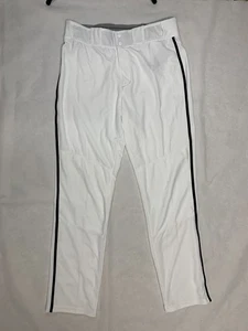 Adidas Impact Black Piped Pro OHP Baseball Hose Herren L weiß JI8251 - Bild 1 von 2