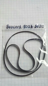 Bang and Olufsen B&O Beocord 8004 tape deck cassette player rubber belt set. - Picture 1 of 2