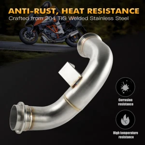 Motorrad Auspuff Katalysator Löschrohr Rohr Für KTM 790 Adventure / R 2019-2021 - Picture 1 of 9