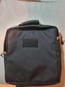 Borsa Nera con Tasca in Tessuto per Notebook Macbook fino a 13" - Foto 1 di 5