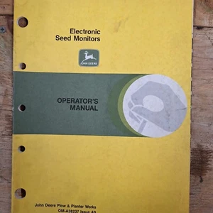 John Deere Bedienungsanleitung Elektronische Saatgutwächter OMA38237 - Bild 1 von 3