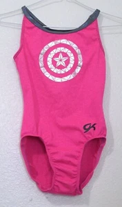 GK leotard CL Pink Cotton Child Large - Picture 1 of 1