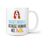 Basset Hound Funny & Rude Gift Mug - Presents for Dog Lovers, Mum Birthday Ideas