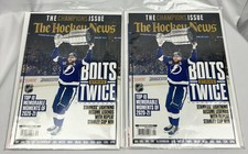 Newstand Hockey News Bolts Strike Twice Champions Issue (2) Tampa Bay Lightning