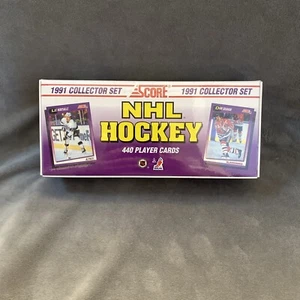 Juego de coleccionista de hockey de la NHL 1991 Score completo sellado de fábrica 440 cartas - Imagen 1 de 8
