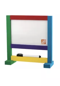 NUEVO Home Depot Pizarra Reversible Niños Taller Madera Kit con Pin Ago 2024 - Imagen 1 de 5