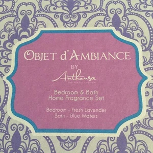 Authousa Objet d' Ambiance Fresh Lavender & Blue Waters Fragrance Diffusers - Picture 1 of 4