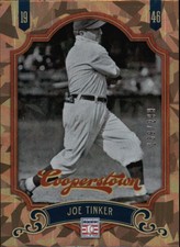 2012 Panini Cooperstown Crystal Collection #33 Joe Tinker/299