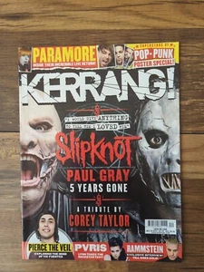 Kerrang! 1568 Slipknot: Paul Gray 5 Years Gone, Paramore, Pierce The Veil, PVRIS - Picture 1 of 1