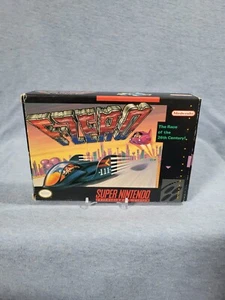 F-Zero (Super Nintendo Entertainment System SNES) Complete In Box CIB - Picture 1 of 18