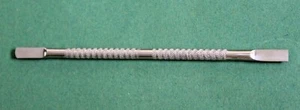 Gelspatel Spatel Spachtel Pusher Nagelhautschieber Edelstahl Doppelinstrument - Bild 1 von 6