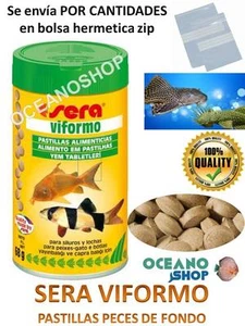 Comida Peces Pastillas de FONDO SERA VIFORMO Acuario Para Coridoras ancistrus - Imagen 1 de 1