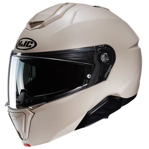 Casco de moto HJC I91 - beige arena mate - Imagen 1 de 8