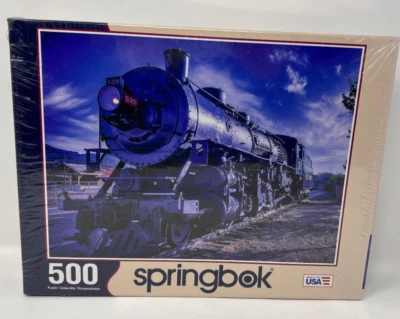 Grand Canyon Express Steam Train Railroad Springbok Puzzle 500 Pieces NIB - Image 1 of 4