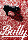 New Villemot Vintage French Bally Shoe Art Poster Wall Art Print Canvas