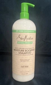 Shea Moisture Natural Infusions Shampoo W/Coconut Milk & Acacia Senegal - 34 Oz - Picture 1 of 3