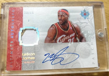 Lebron James 2006-07 Upper Deck Ultimate Collection Auto Jersey /15 NBA