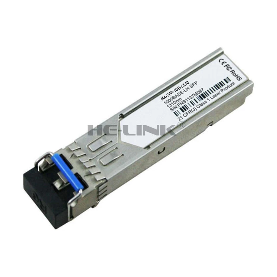 MA-SFP-1GB-LX10 Cisco Meraki Compatible 1000BASE-LX SFP 1310nm 10km Transceiver - Image 1 of 1