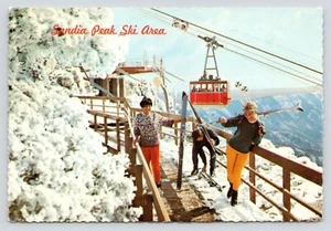 Sandia Peak Ski Area Albuquerque New Mexico c1970 VTG UNP Continental Postcard - Picture 1 of 2
