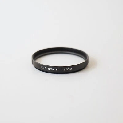 Leica 13033 E46 UVa II filter Black for Rangefinder Camera Lenses - Image 1 of 3