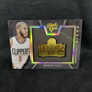 Chris Paul 2015-16 Panini Black Gold Team Emblems SSP Case Hit  - Picture 1 of 4