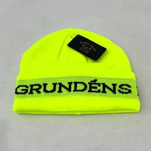 Dark Seas x Grundéns Beanie II Hi-Viz gelb OSFM neu mit Etikett Snowboard Ski Winter - Bild 1 von 3
