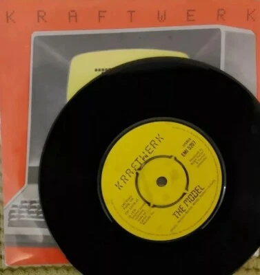 Kraftwerk – Computer Love 1981 - 7 inch single pic sleeve vinyl record - Image 1 of 3