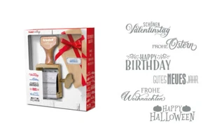 Trodat Vintage DIY Stempel: Anlässe Geburtstag Happy Birthday Weihnachten Ostern - Bild 1 von 1