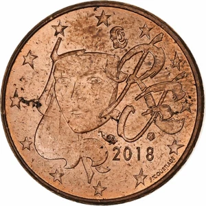 [#1250972] France, Euro Cent, 2018, Copper Plated Steel, EF - Picture 1 of 2