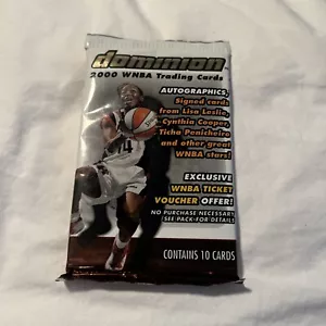 *SEALED* 2000 WNBA Dominion Trading Cards Wax Pack basketball - Picture 1 of 5