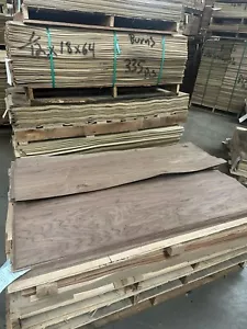 16 Sheets of Walnut Veneer: (58" x 18", 1/12" thick) - Picture 1 of 2