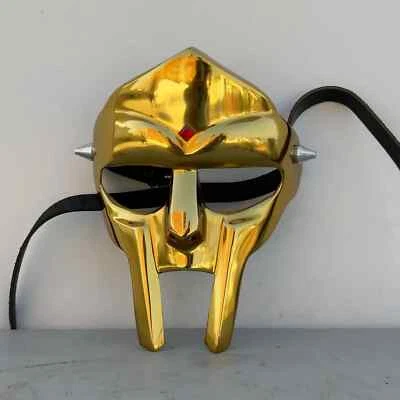 MF DOOM 面具 疯狂 Villan 角斗士 面罩 疯狂恶棍 钢面盔甲 — 第 1/4 张图片