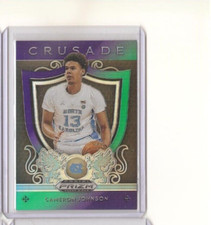 2019 Panini Prizm Draft Picks CAMERON JOHNSON Crusade Purple Rookie RC /199 #32